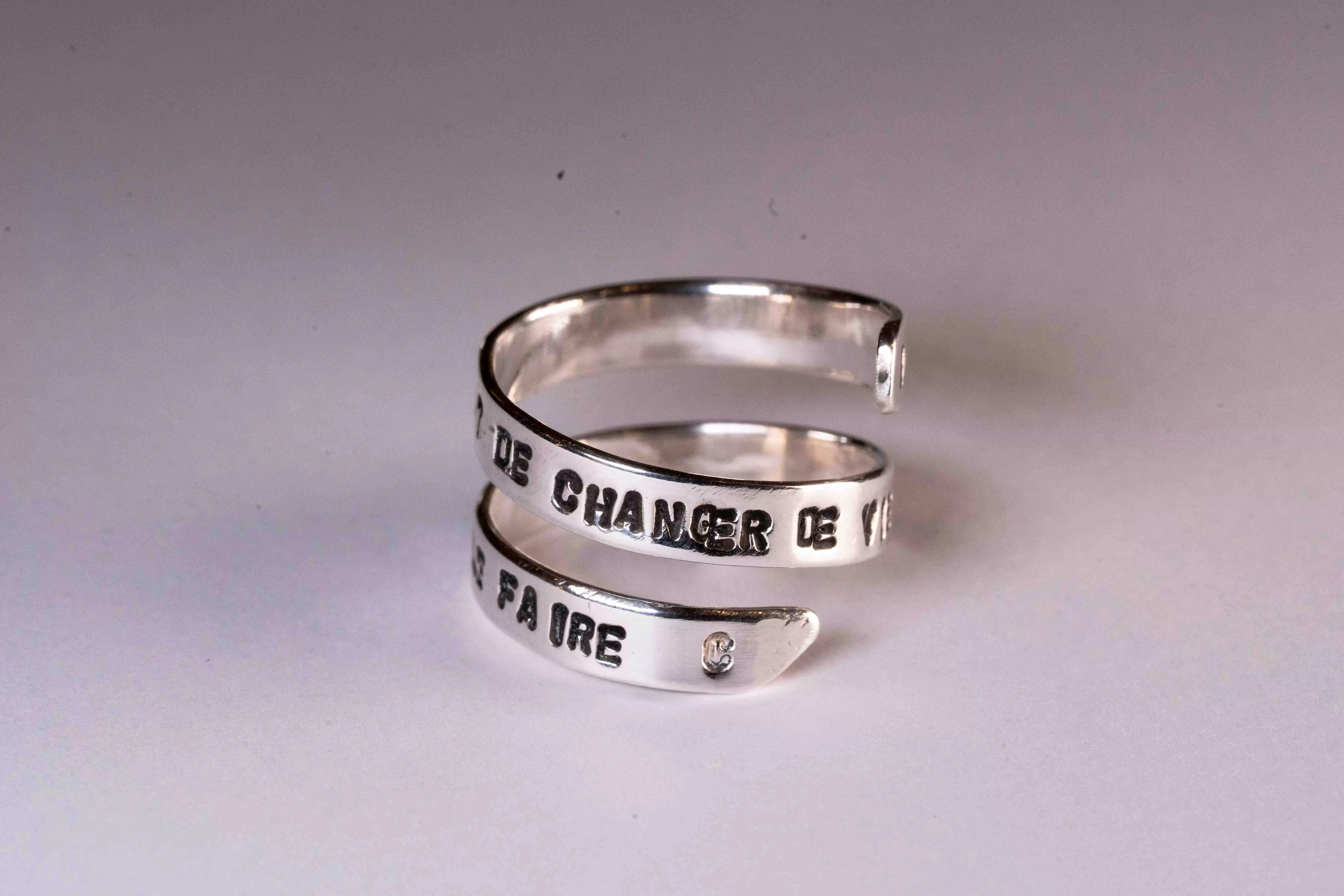 Bague spirale